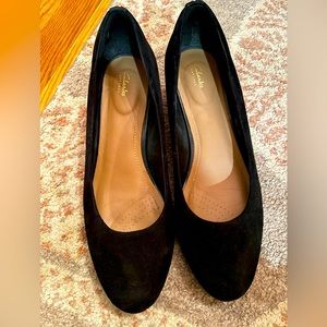 Clark’s Women’s Black Chunky Heels